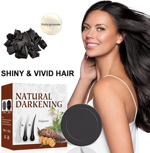New Hair Darkening Shampoo Bar, Natural Organic Conditioner